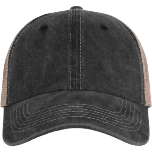FWRD Camper Trucker Cap Charcoal-Khaki Front